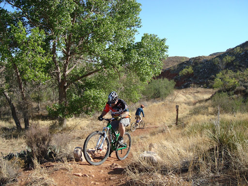 The MCHS Mountain Biking Team