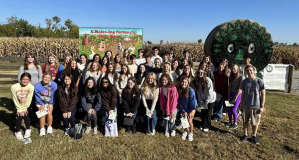 Student Government at A-Maize-Ing Farms