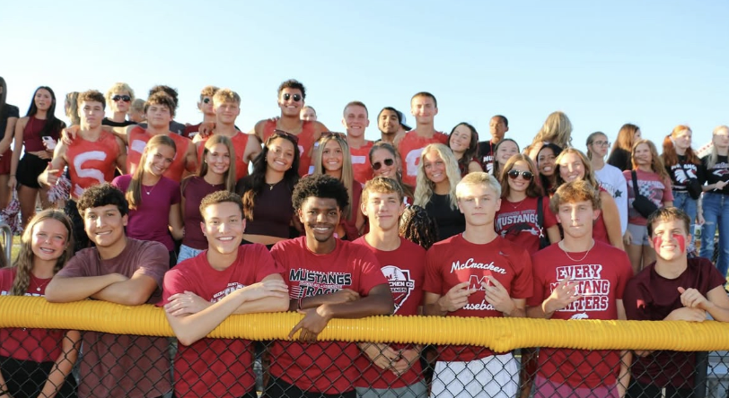Marching With Mustang Pride