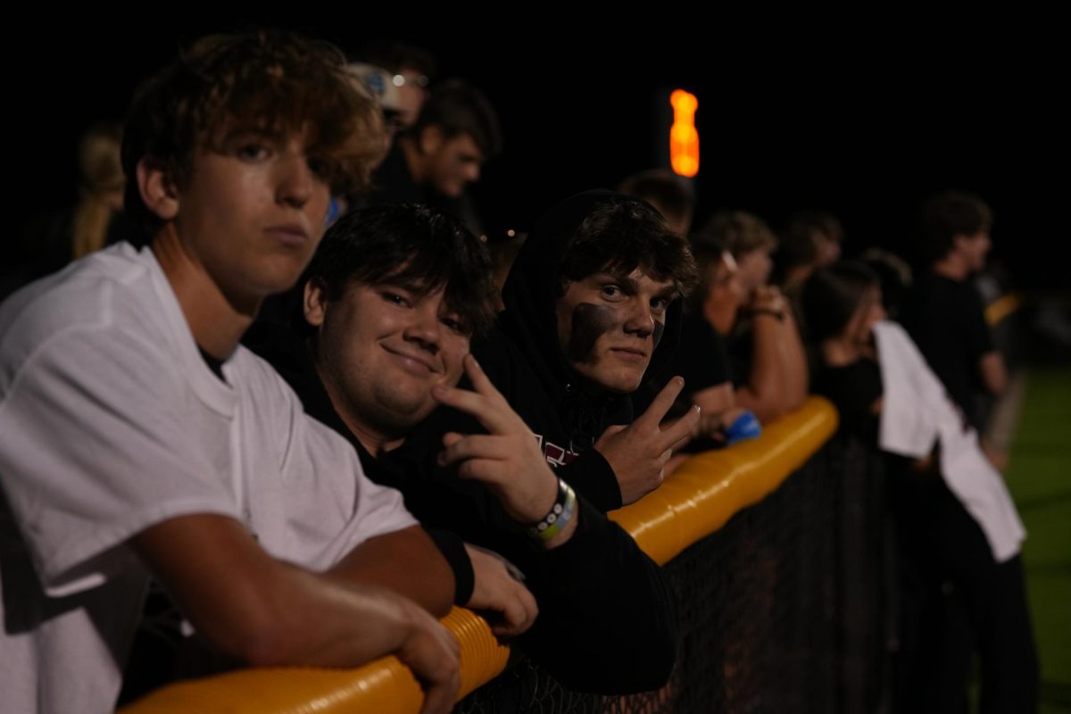 Decked-Out in Spirit.
One of my favorite parts of Media Club–namely photography, what I largely do now–is the student section. People here love getting their picture taken; sometimes, they’ll do the work for me and ask for a photo themselves, which I always appreciate. It’s good to know that plenty of people are extroverted enough for both of us.