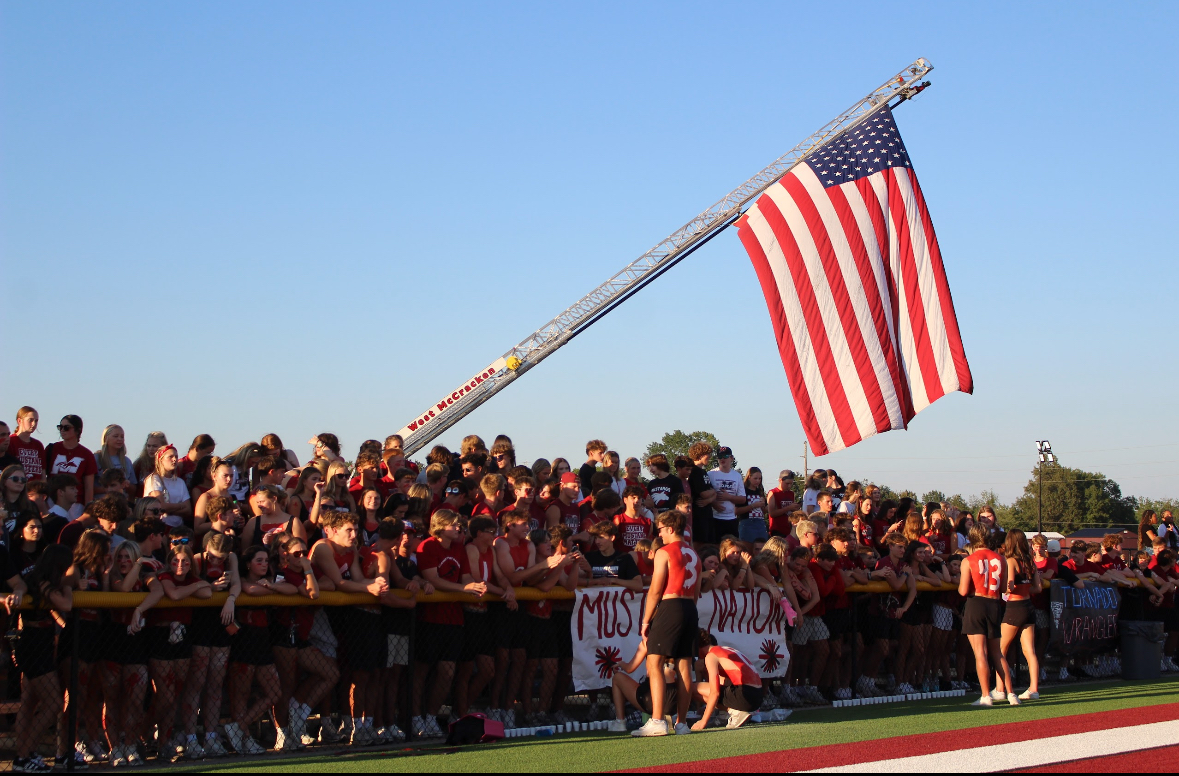 United we stand, under one flag. 