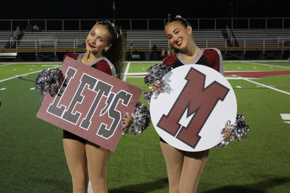 During half time, the dance team performed on the field to entertain the crowd. The team had been practicing to ensure their performance would be memorable. “We dance to express ourselves and bring joy to everyone watching,” s Madagen.  
